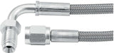 ALLSTAR PERFORMANCE 46332-24 24in #3 Line -3 Str/90 Deg 3/8-24 Inv Flr