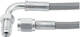 ALLSTAR PERFORMANCE 46332-36 36in #3 Line -3 Str/90 Deg 3/8-24 Inv Flr