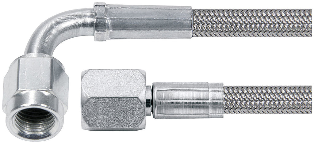 ALLSTAR PERFORMANCE 46404-12 12in #4 Line -4 Str/-4 90 Deg Tube Style