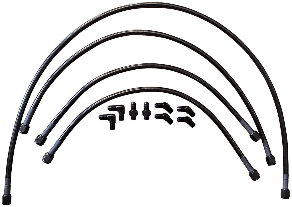 ALLSTAR PERFORMANCE 48006 Wing Hydraulic Line Kit w/ KSE Gear