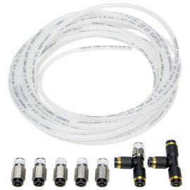 ALLSTAR PERFORMANCE 48018 Nylon Brake Line Kit for use w/o Gauges