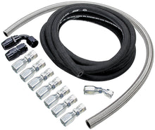 Load image into Gallery viewer, ALLSTAR PERFORMANCE 48200 Power Steering Hose Kit Rack Front