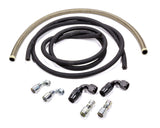 ALLSTAR PERFORMANCE 48201 Power Steering Hose Kit Rack Rear Mount Pump