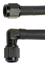 Load image into Gallery viewer, ALLSTAR PERFORMANCE 48409 Coated Braided Line 60in #4 Hose -4 90 Deg/-4 Str