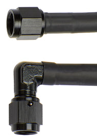 ALLSTAR PERFORMANCE 48409 Coated Braided Line 60in #4 Hose -4 90 Deg/-4 Str