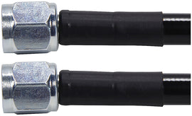 ALLSTAR PERFORMANCE 48430-18 Coated Braided Line 18in #3Hose -3Str/-3Str Steel