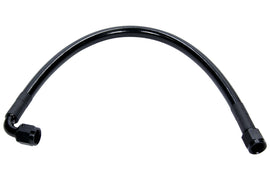ALLSTAR PERFORMANCE 48466-24 Coated Braided Line 24in #6 Hose -6 Str/-6 90 Deg