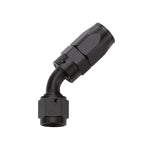 ALLSTAR PERFORMANCE 49332 Reusable Hose End Black 45 Deg Elbow -6