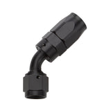 ALLSTAR PERFORMANCE 49333 Reusable Hose End Black 45 Deg Elbow -8