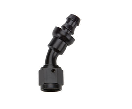 ALLSTAR PERFORMANCE 49422 Pushlock Hose End Black 30 Deg Elbow -6