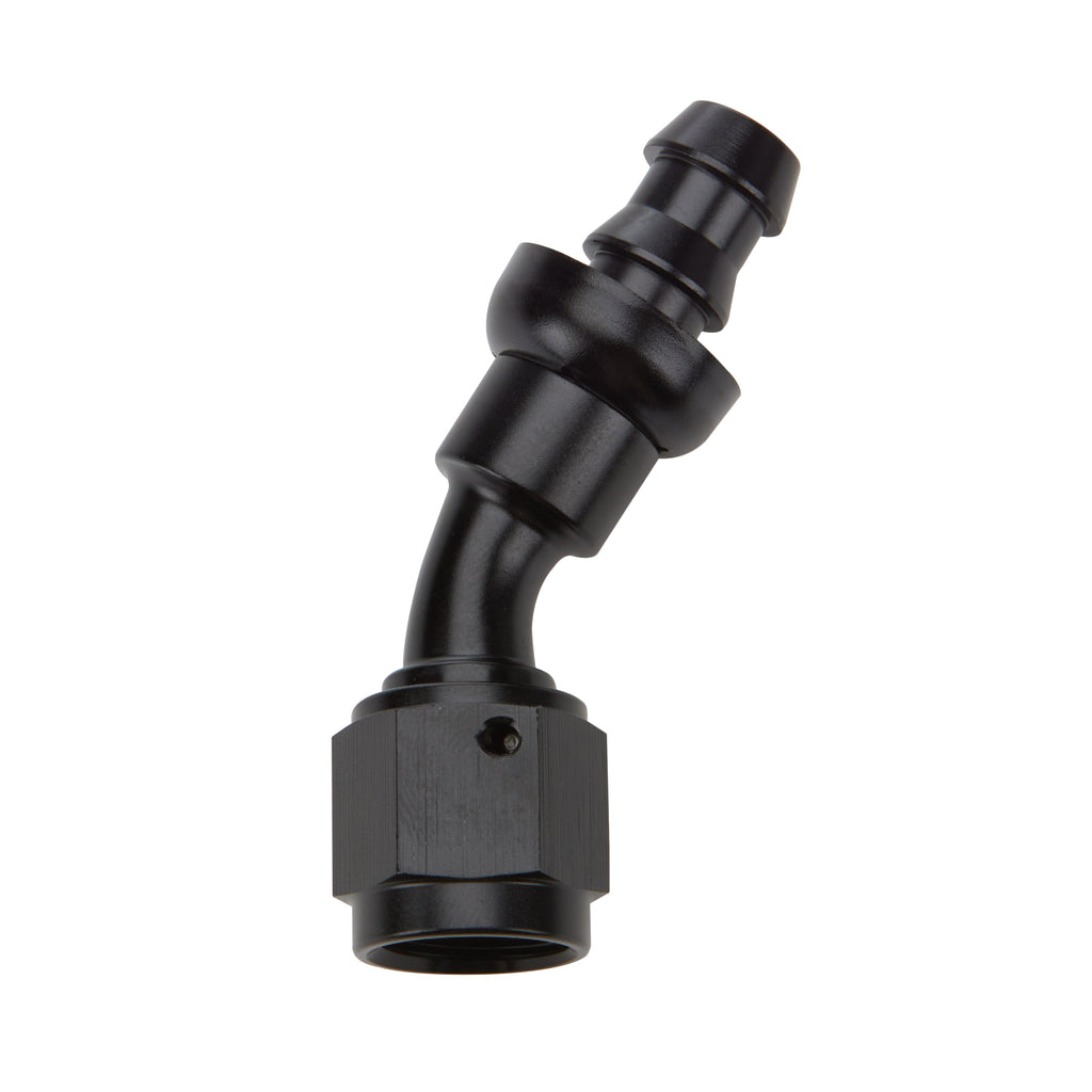ALLSTAR PERFORMANCE 49424 Pushlock Hose End Black 30 Deg Elbow -10