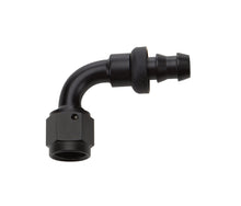 Load image into Gallery viewer, ALLSTAR PERFORMANCE 49452 Pushlock Hose End Black 90 Deg Elbow -6