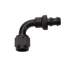 ALLSTAR PERFORMANCE 49452 Pushlock Hose End Black 90 Deg Elbow -6
