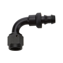 Load image into Gallery viewer, ALLSTAR PERFORMANCE 49455 Pushlock Hose End Black 90 Deg Elbow -12