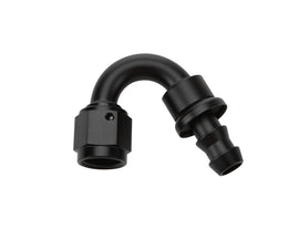 ALLSTAR PERFORMANCE 49472 Pushlock Hose End Black 150 Deg Elbow -6