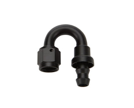 ALLSTAR PERFORMANCE 49482 Pushlock Hose End Black 180 Deg Elbow -6