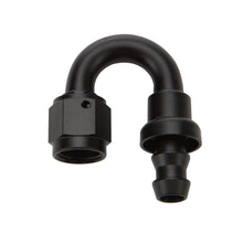 Load image into Gallery viewer, ALLSTAR PERFORMANCE 49483 Pushlock Hose End Black 180 Deg Elbow -8