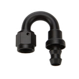 ALLSTAR PERFORMANCE 49486 Pushlock Hose End Black 180 Deg Elbow -16