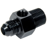 ALLSTAR PERFORMANCE 49763 Gauge Adapter 3/8in NPT x -6 Male x 1/8in NPT