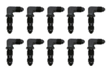 Load image into Gallery viewer, ALLSTAR PERFORMANCE 50094-10 90 Degree Bulkhead -3 Black 10pk