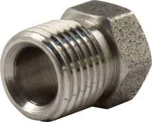 Load image into Gallery viewer, ALLSTAR PERFORMANCE 50117 Inverted Flare Nut 10pk 7/16-24 for 1/4 Line S/S