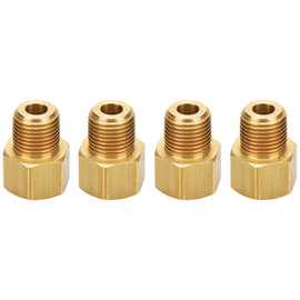 ALLSTAR PERFORMANCE 50121 Adapter Fittings 1/8 NPT to 1/4 Line 4pk
