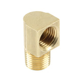 ALLSTAR PERFORMANCE 50125-50 Adapter Fittings 1/8 NPT to 3/16 90 Deg 50pk