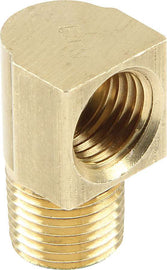 ALLSTAR PERFORMANCE 50125 Adapter Fittings 1/8 NPT to 3/16 90 Deg 4pk