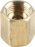 ALLSTAR PERFORMANCE 50131 Inverted Flare Union 4pk 1/4in Line 7/16-24