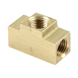 ALLSTAR PERFORMANCE 50137-10 Inverted Flare Tee 3/16in w/ 1/8NPT 10pk