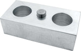 ALLSTAR PERFORMANCE 56062 Aluminum Lowering Block Billet 1.50in