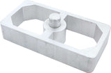 ALLSTAR PERFORMANCE 56130 Alum Lowering Block 1.00in