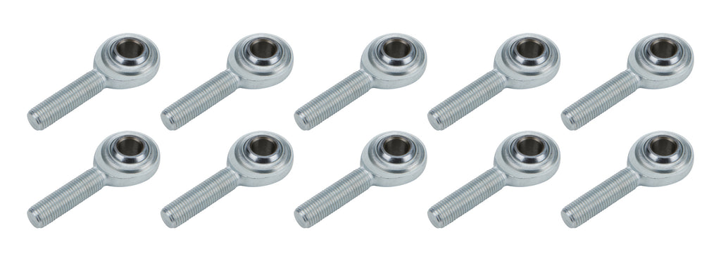 ALLSTAR PERFORMANCE 58016-10 Rod End LH 3/8 Male Steel 10pk