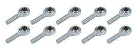 ALLSTAR PERFORMANCE 58016-10 Rod End LH 3/8 Male Steel 10pk
