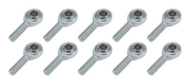ALLSTAR PERFORMANCE 58018-10 Rod End LH 1/2 Male Steel 10pk