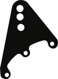 ALLSTAR PERFORMANCE 60150 Upper Link Brackets 1pr Steel 3 Hole