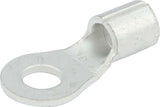 ALLSTAR PERFORMANCE 76022 Ring Terminal #8 Hole Non-Insulated 12-10 20pk