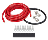 ALLSTAR PERFORMANCE 76111 Battery Cable Kit 2 Ga. 1 Battery All Black