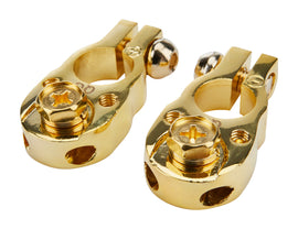 ALLSTAR PERFORMANCE 76120 Gold Top Post Terminal 1pr