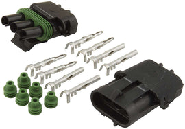 ALLSTAR PERFORMANCE 76267 3-Wire Weather Pack Connector Kit