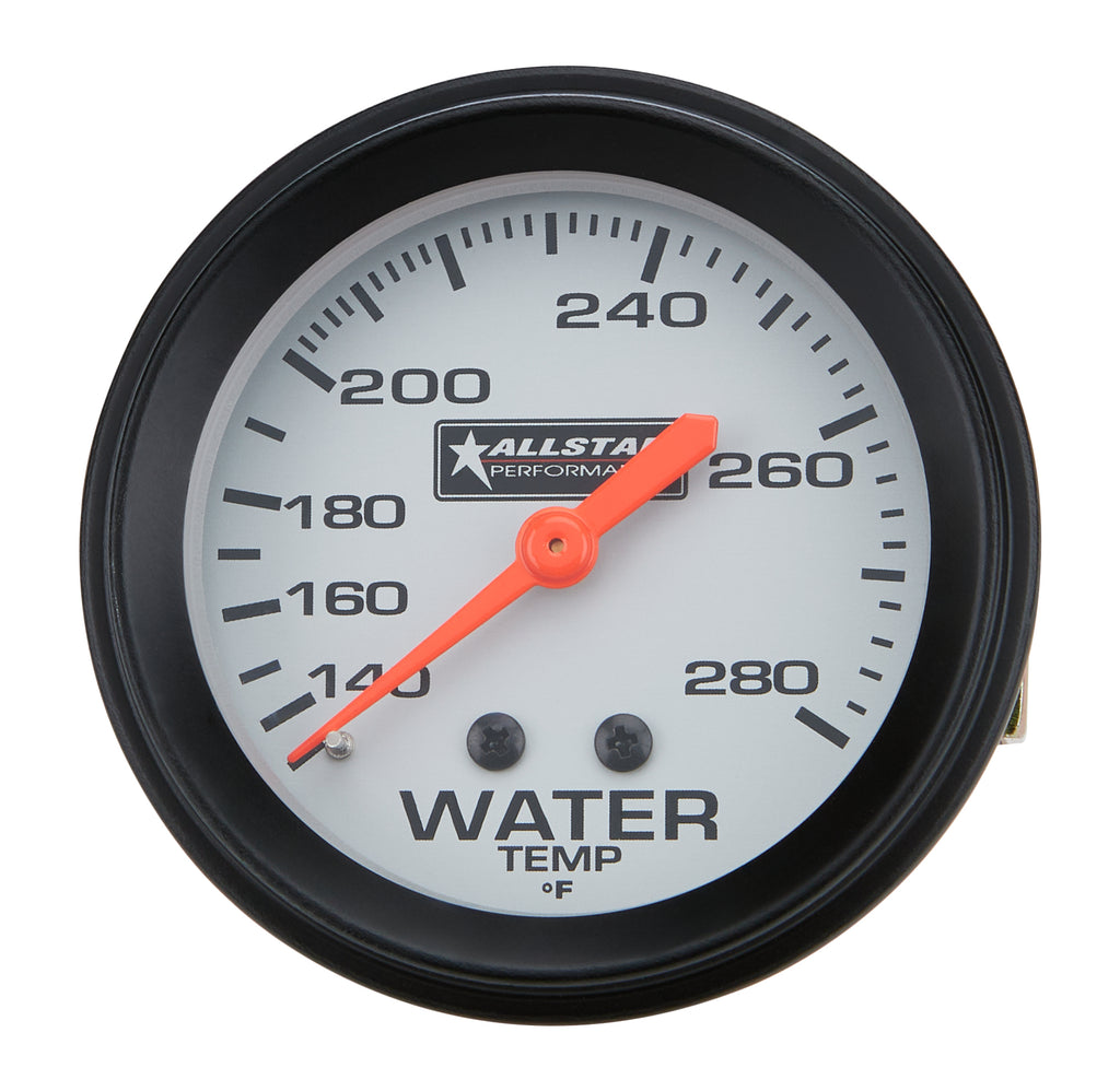 ALLSTAR PERFORMANCE 80096 Water Temp Gauge 140-280F 2-5/8in