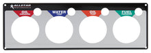 Load image into Gallery viewer, ALLSTAR PERFORMANCE 80128 4 Gauge Panel Plate OP/WT/OT/FP