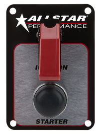 ALLSTAR PERFORMANCE 80141 Switch Panel One Switch w/Flip Cover