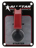 ALLSTAR PERFORMANCE 80141 Switch Panel One Switch w/Flip Cover