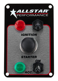 ALLSTAR PERFORMANCE 80146 Switch Panel Two Switch w/Lights