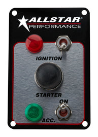 ALLSTAR PERFORMANCE 80164 Waterproof Switch Panel Two Switch w/ Lights