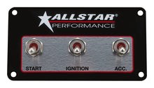 Load image into Gallery viewer, ALLSTAR PERFORMANCE 80165 Weatherproof Switch Panel Three Switches