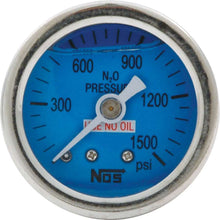 Load image into Gallery viewer, ALLSTAR PERFORMANCE 80208 1.5 Gauge 0-1500PSI NOS Liquid Filled