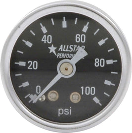 ALLSTAR PERFORMANCE 80216 1.5in Gauge 0-100 PSI Dry Type