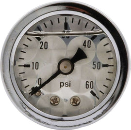 ALLSTAR PERFORMANCE 80224 1.5in Gauge 0-60 PSI Turned Face Discontinued